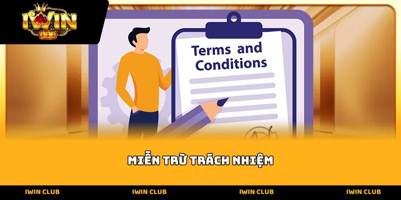 miễn trừ trách nhiệm